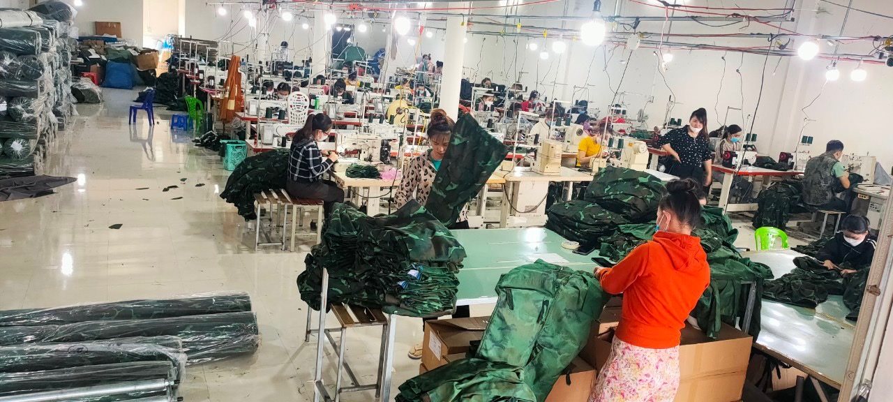 Trang chủ Ảnh: Toàn cảnh xưởng của May Thêu Hoàng Ánh - May Thêu Hoàng Ánh